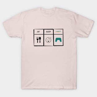 Eat Sleep Games, Controller T-Shirt